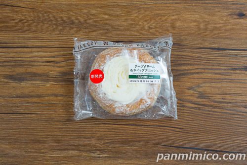 チーズクリーム＆ホイップデニッシュ【セブンイレブン】パッケージの写真