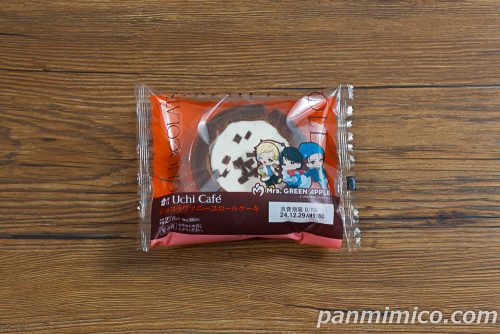 Mrs. GREEN APPLE　ショコラヴァニーユロールケーキ【ローソン】パッケージの写真