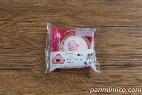 Uchi Café×ICHIBIKO　いちごミルクのタルト【ローソン】パッケージの写真