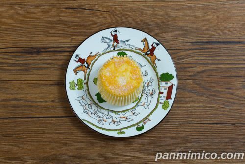 平飼いたまごのぷりんケーキ【モンテール】上から撮った写真