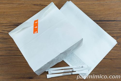 お店で揚げたドーナツ（チョコ）【セブンイレブン】パッケージの写真