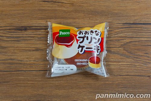 おおきなプリンケーキ【Pasco】パッケージの写真