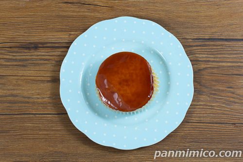 おおきなプリンケーキ【Pasco】上から撮った写真