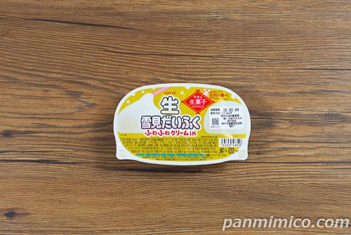 生雪見だいふく（ふわふわクリームin）【ロッテ】パッケージの写真