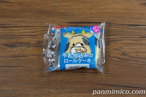 牛乳仕込みのロールケーキ【ヤマザキ】パッケージの写真