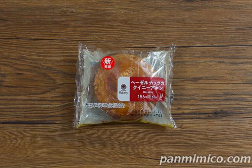 ヘーゼルナッツのクイニーアマン【ファミリーマート】パッケージの写真
