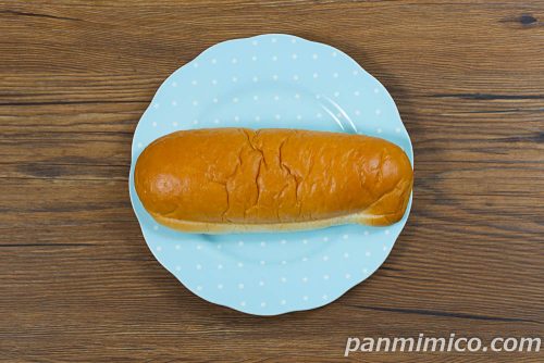 りんごバターコッペ【フジパン】上から撮った写真