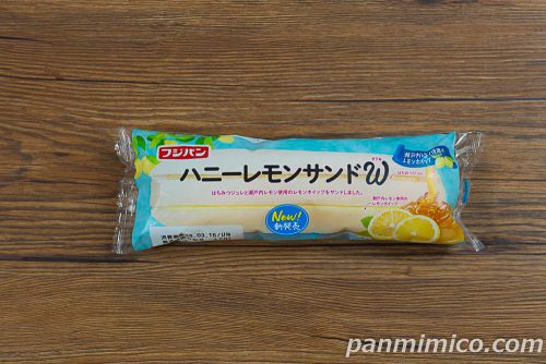 ハニーレモンサンドW【フジパン】パッケージの写真
