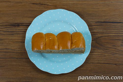 生かすてらさんど　コーヒー牛乳入りミルククリーム【フジパン】上から撮った写真