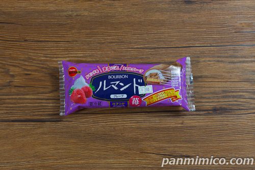 ブルボン ルマンドクレープ(苺)【ファミリーマート】パッケージの写真