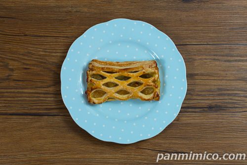 スイートポテト＆アップルパイ【ローソン】上から撮った写真