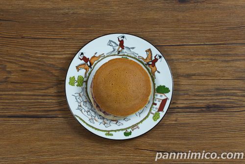 生どら焼き（小豆ホイップ）【ヤマザキ】上から撮った写真