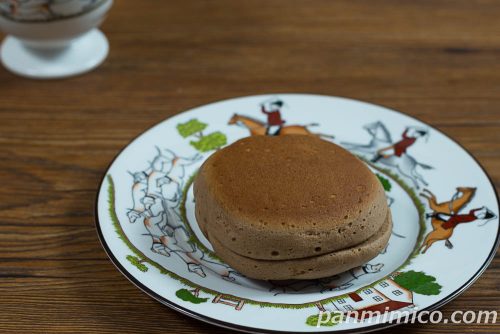 ティラミス風味スフレ【ヤマザキ】斜めから撮った写真