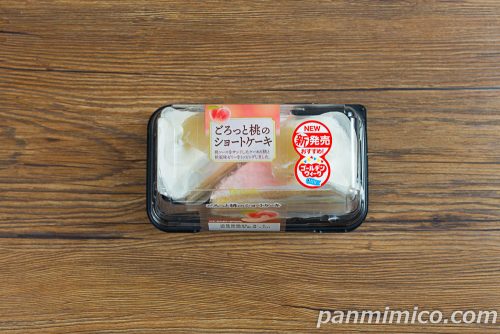 ごろっと桃のショートケーキ（2個入）【ヤマザキ】パッケージの写真