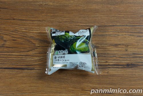 Uchi Café×森半　濃いお抹茶クッキーシュー【ローソン】パッケージの写真