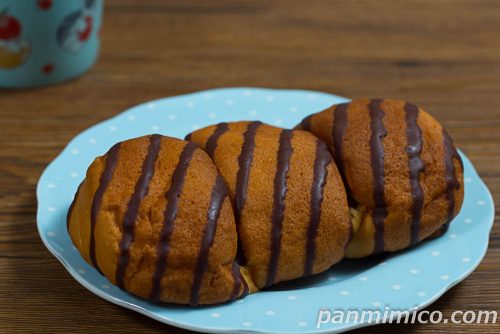 しましまちぎりパン【YKベーキングカンパニー】斜めから撮った写真