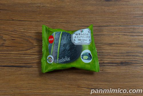 抹茶みるくのホイップドーナツ【セブンイレブン】パッケージの写真