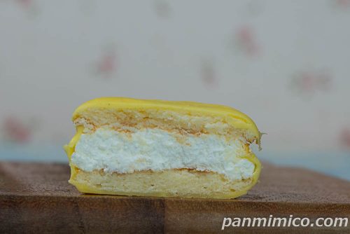 生　チョコパイ〈檸檬とフロマージュ〉【ロッテ】断面の写真