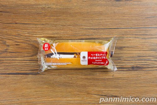 ヘーゼルナッツチョコ＆ホイップサンド【ファミリーマート】パッケージの写真
