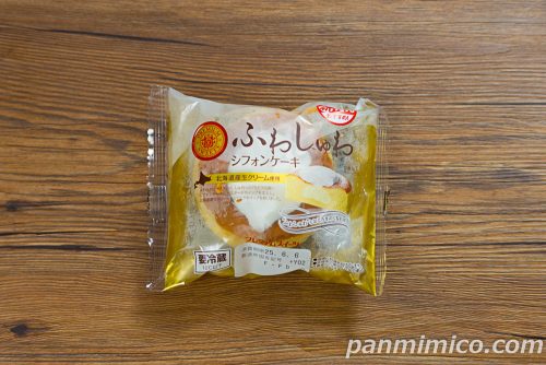 ふわしゅわシフォンケーキ（北海道産生クリーム使用）【ヤマザキ】パッケージの写真