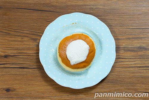 ふわしゅわシフォンケーキ（北海道産生クリーム使用）【ヤマザキ】上から撮った写真