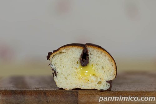 ソルティーチョコラ【第一パン】断面の写真