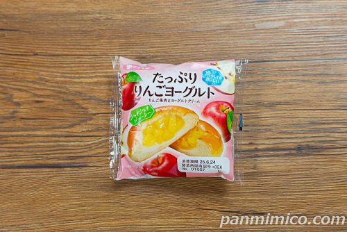 たっぷりりんごヨーグルト【第一パン】パッケージの写真