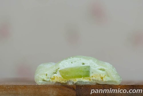 夏雫果(メロン)【ヤマザキ】断面の写真