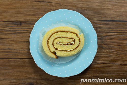 レモンロール(チーズ風味)【YKベーキングカンパニー】上から撮った写真