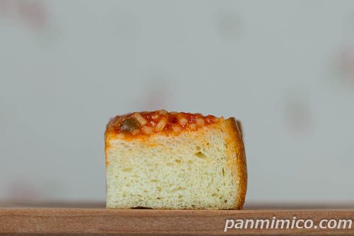 【Pasco】喫茶店風ナポリタントースト断面の写真