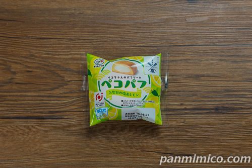 ぺこちゃんのパフケーキ ペコパフ(矢堅目の塩&レモン)【不二家】パッケージの写真