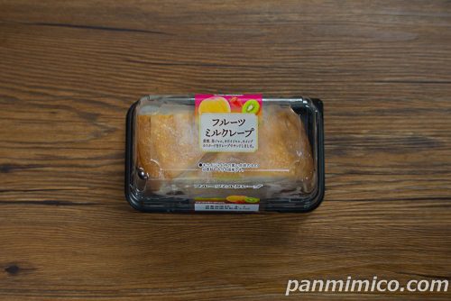 【ヤマザキ】フルーツミルクレープ(2個入)パッケージの写真