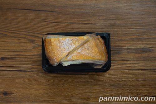 【ヤマザキ】フルーツミルクレープ(2個入)上から撮った写真