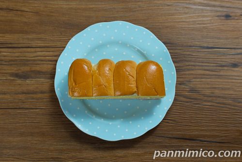 生かすてらさんど　完熟バナナクリーム【フジパン】上から撮った写真