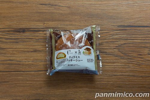 【ローソン】Uchi Café×シーキューブ　ティラミスクッキーシューパッケージの写真