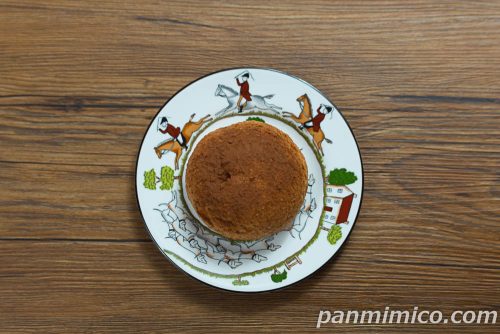 【ローソン】Uchi Café×シーキューブ　ティラミスクッキーシュー上から撮った写真