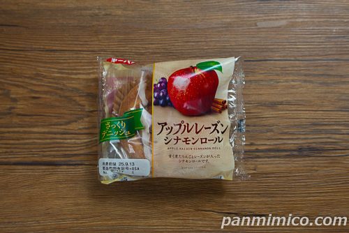 【第一パン】アップルレーズンシナモンロールパッケージの写真