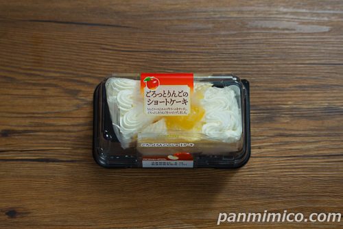 【ヤマザキ】ごろっとりんごのショートケーキ(2個入)パッケージの写真