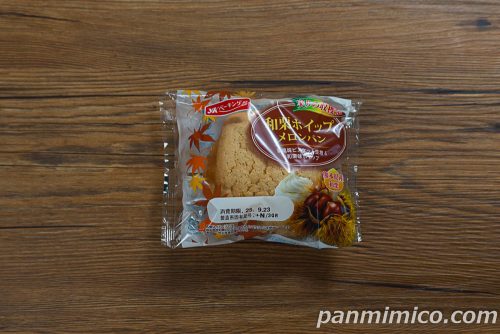 YKベーキングカンパニーの「和栗ホップメロンパン」パッケージの写真