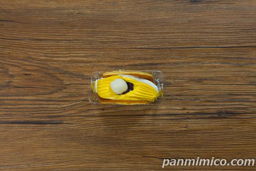 【ファミマ】白玉入りお芋のどら焼き上から撮った写真