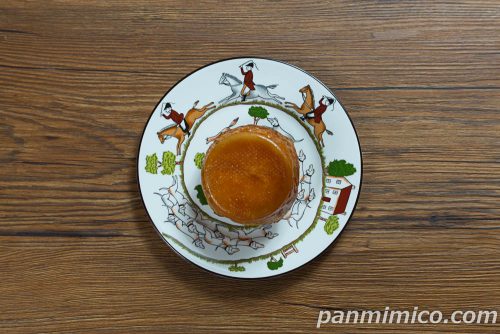 セブンイレブン「７プレミアム　ブリュレデニッシュ　大学芋風」上から撮った写真