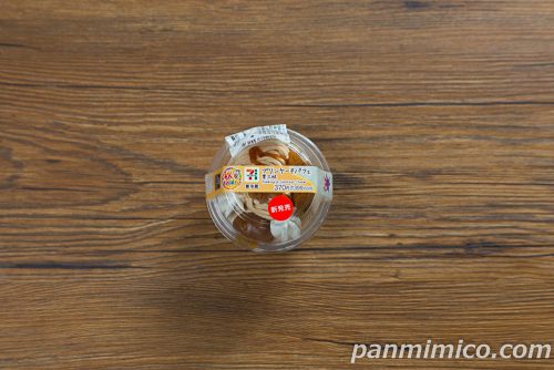 セブンイレブン「プリンケーキパフェ　栗三昧」パッケージの写真