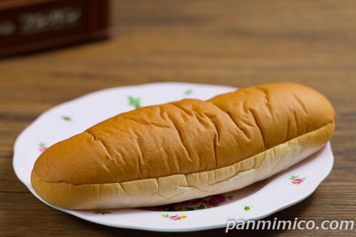 【フジパン】キャラメルコッペ斜めから撮った写真