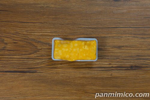 バナナかすたあどクレープ【ファミリーマート】上から撮った写真