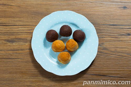 ちいかわのころころプチパンケーキ【セブンイレブン】上から撮った写真