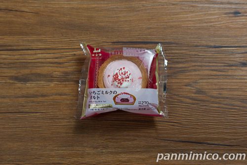 Uchi Café いちごミルクのタルト【ローソン】パッケージの写真