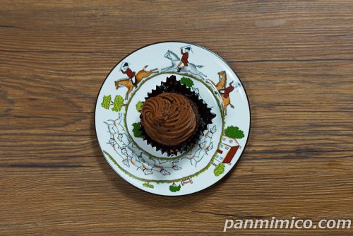 ローソン「Uchi Café×GODIVA ドゥーブルショコラ」上から撮った写真