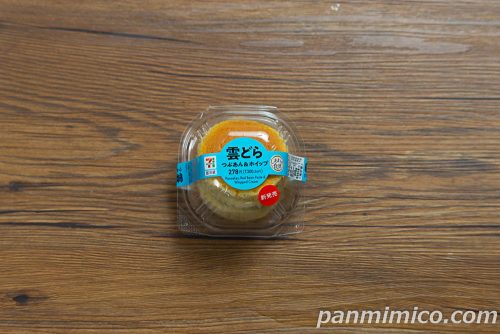 セブンの「雲どら　つぶあん＆ホイップ」パッケージの写真
