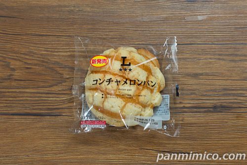 コンチャメロンパン【ローソン】パッケージの写真