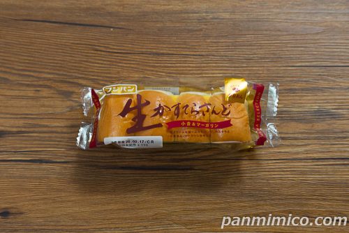 生かすてらさんど　小倉＆マーガリン【フジパン】パッケージの写真